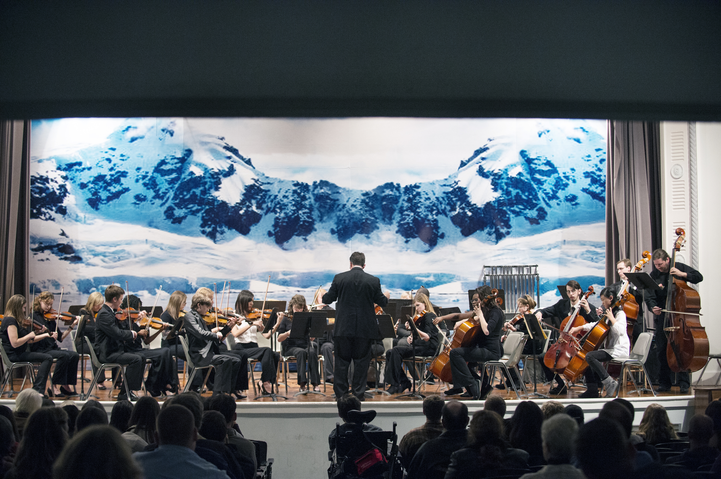 An MSU Philharmonia performance at Starkville's Greensboro Center Auditorium.