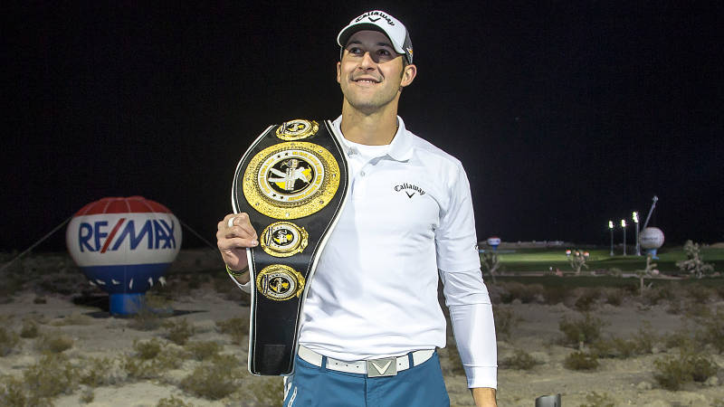 Former MSU Diamond Dawg Jeff Flagg was awarded a championship belt and a $250,000 check. Former MSU Diamond Dawg Jeff Flagg was awarded a championship belt and a $250,000 check.
