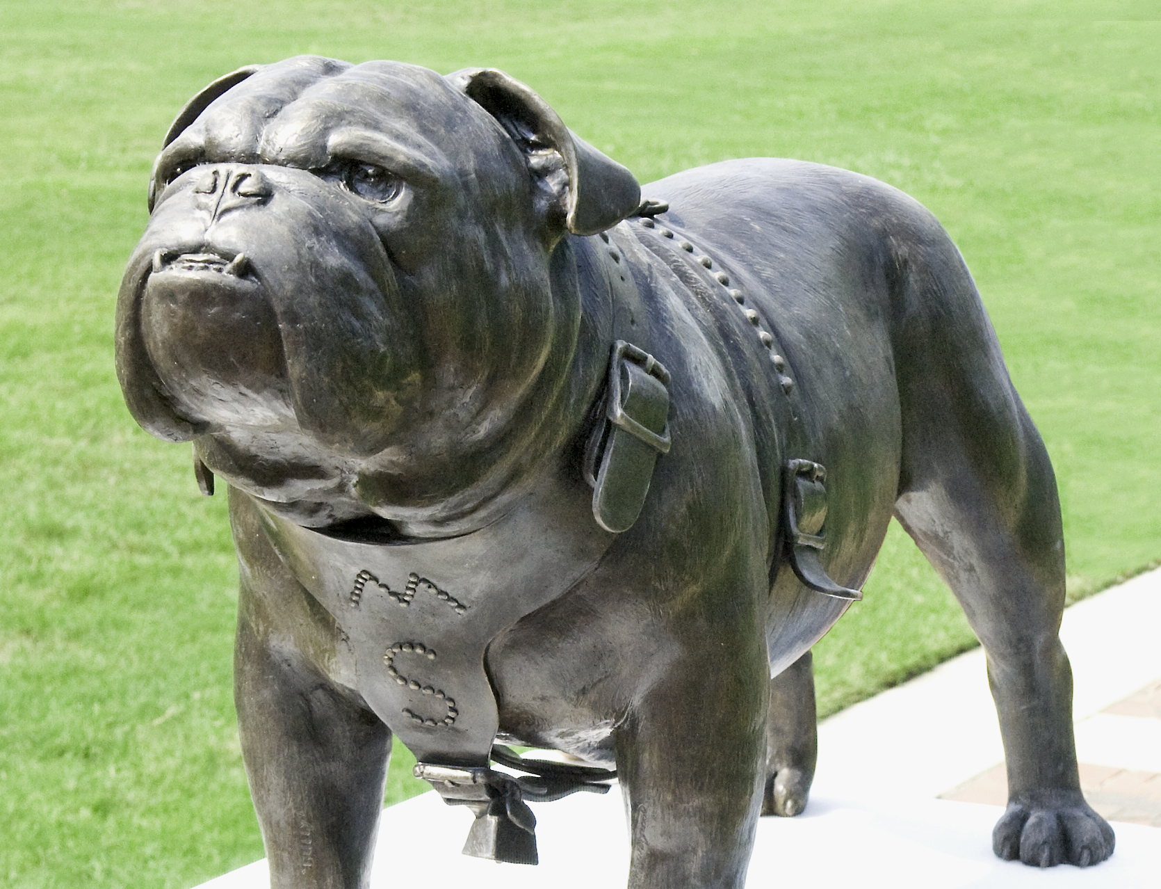 Bronze sculpture of "Bully" Bronze sculpture of "Bully"