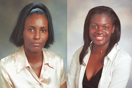 <br /><br />
Barbara A. Patrick (left) and April L. Butler <br /><br />
Barbara A. Patrick (left) and April L. Butler