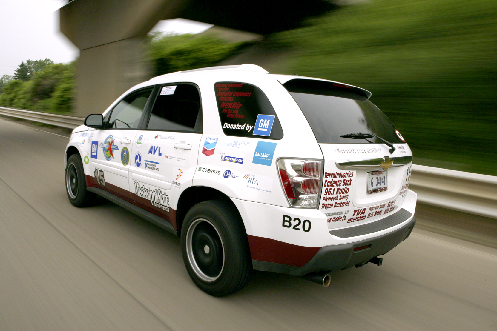 MSU's nationally award-winning Challenge X vehicle MSU's nationally award-winning Challenge X vehicle
