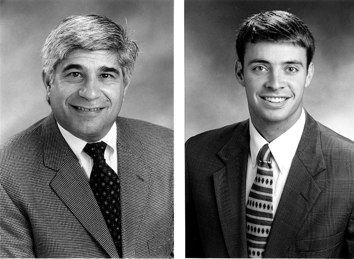 <br /><br />
Professor Louis R. D'Abramo and Sebron J. Harrison <br /><br />
Professor Louis R. D'Abramo and Sebron J. Harrison