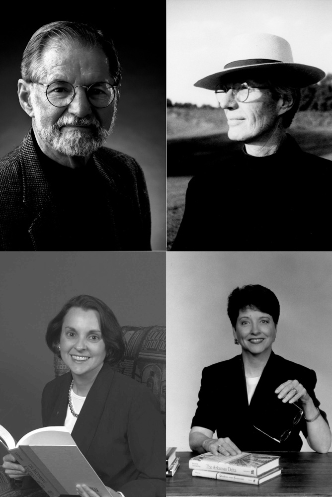 <br /><br />
Top left, Pete Daniel, top right, Jack Temple Kirby, bottom left, Melissa Walker, bottom right, Jeannie Whayne <br /><br />
Top left, Pete Daniel, top right, Jack Temple Kirby, bottom left, Melissa Walker, bottom right, Jeannie Whayne