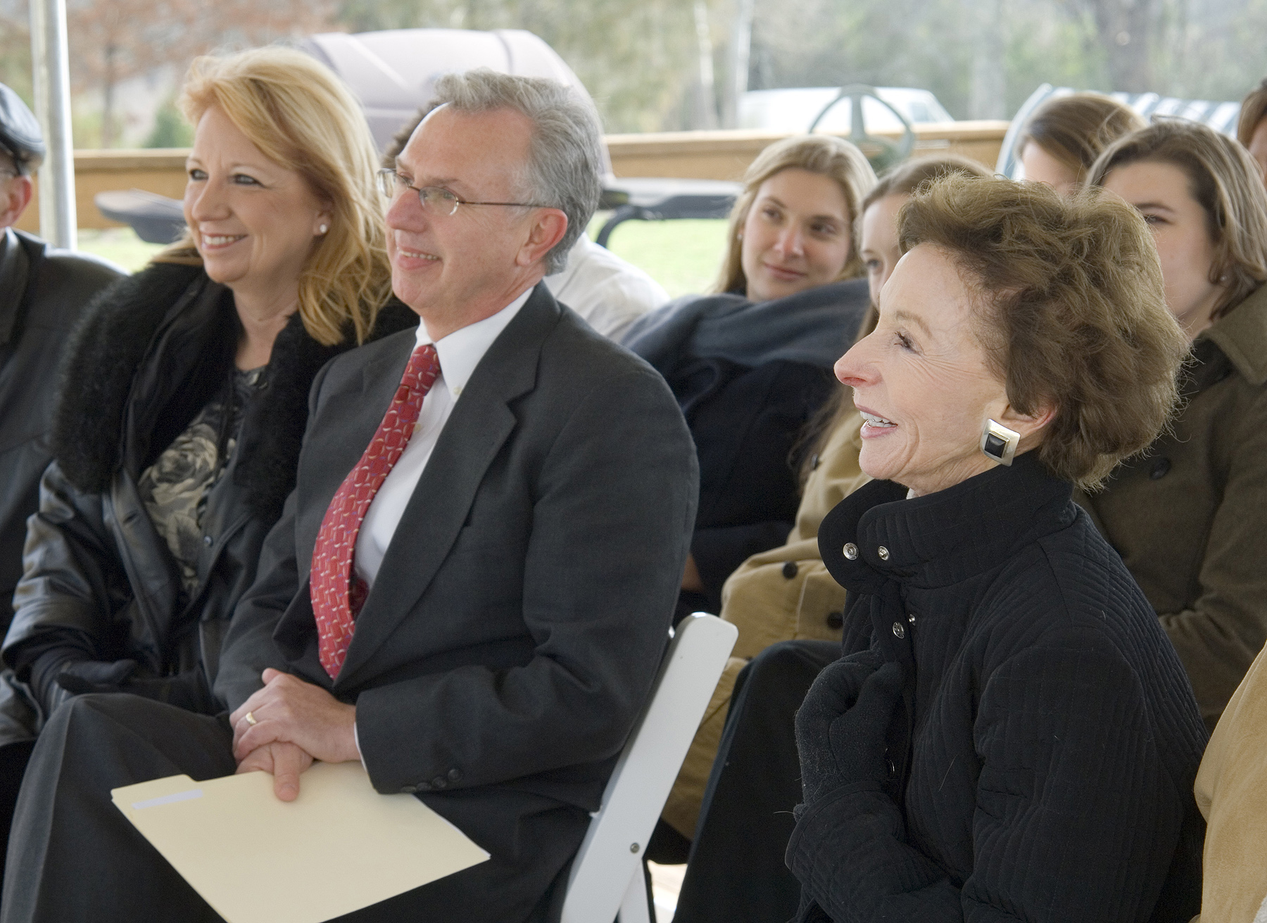 (l)Retha Bushby, Dr. Phillip Bushby, and Marcia Lane (l)Retha Bushby, Dr. Phillip Bushby, and Marcia Lane