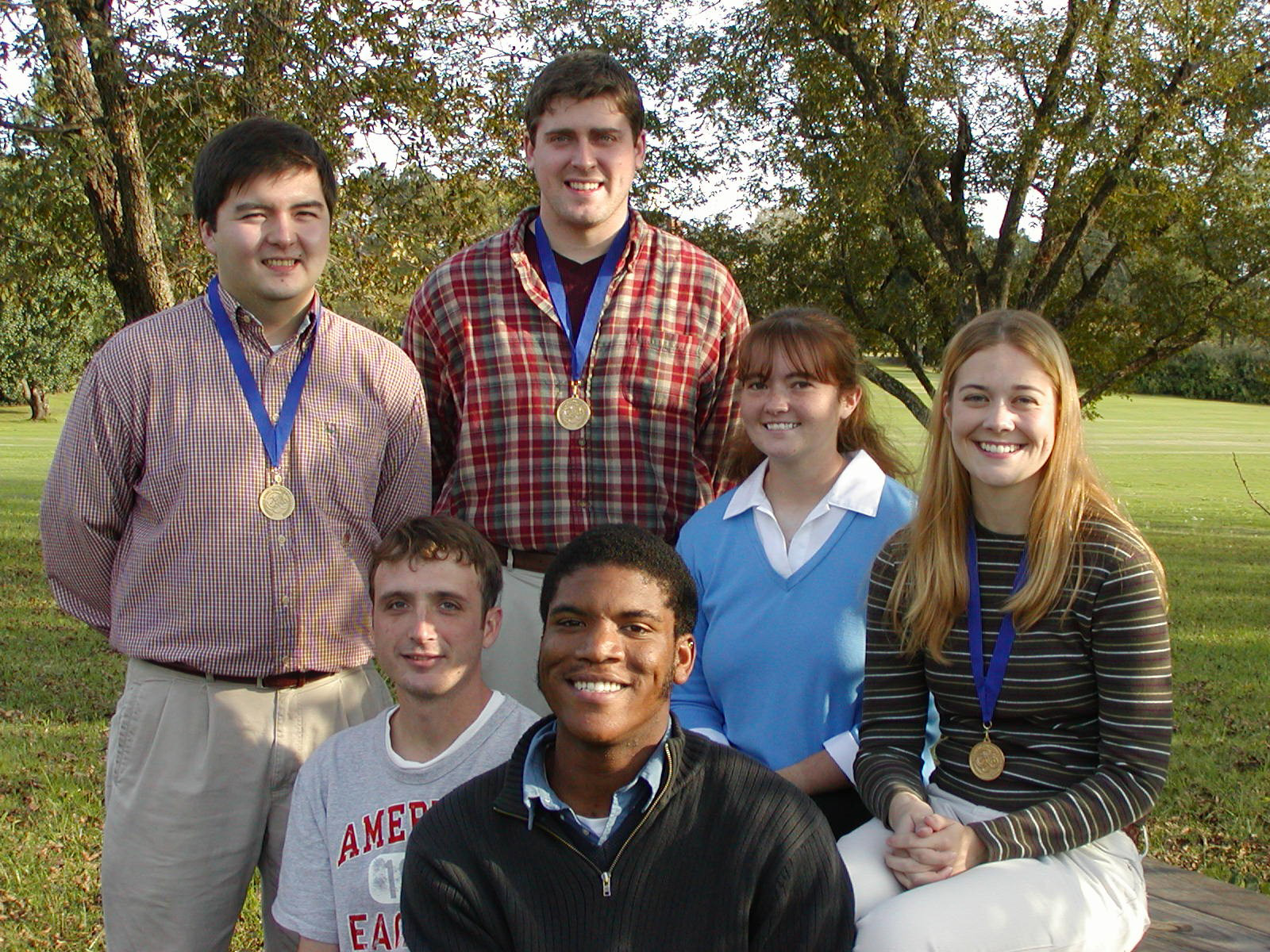 <br /><br />
Mississippi Music Teachers Association winners from MSU include (front, l-r) Christopher Armstrong, Marcus Washington, (back, l-r) Bill Harned, Josh Gray, Katie Ingram, and Cynthia Wharton. <br /><br />
Mississippi Music Teachers Association winners from MSU include (front, l-r) Christopher Armstrong, Marcus Washington, (back, l-r) Bill Harned, Josh Gray, Katie Ingram, and Cynthia Wharton.