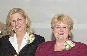 (Left) Diane L. Daniels and Regena J. Clark (Left) Diane L. Daniels and Regena J. Clark