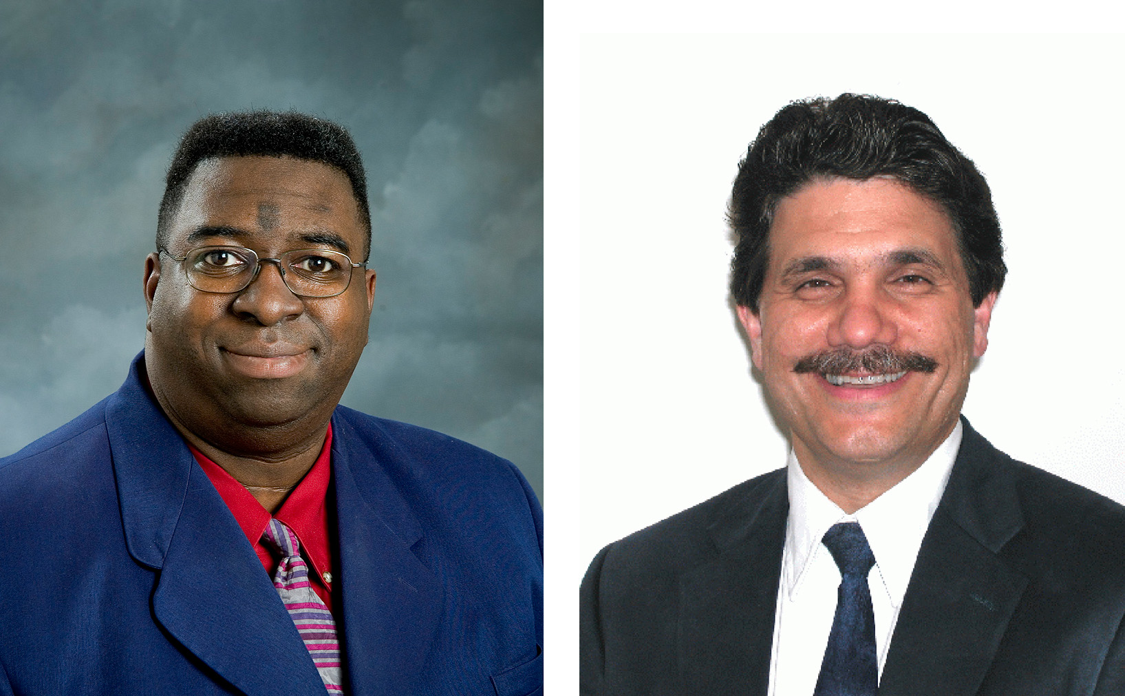 (Left) Calvin Walker and Tony Vizzini (Left) Calvin Walker and Tony Vizzini