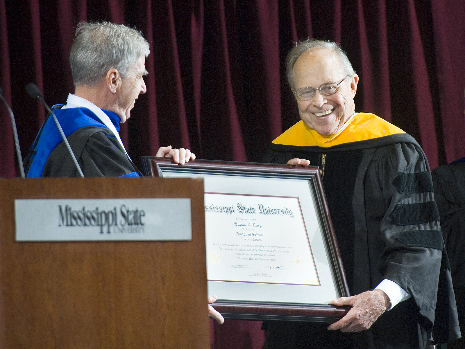 William Riley receives honorary doctorate William Riley receives honorary doctorate